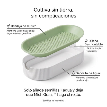 MichiGrass™ Jardín para Gatos de Interior